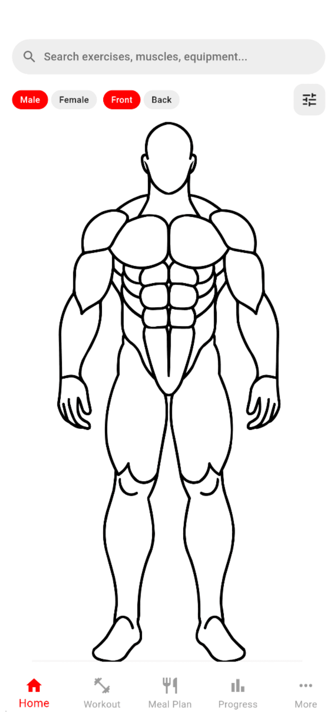 GymGuide App Interface